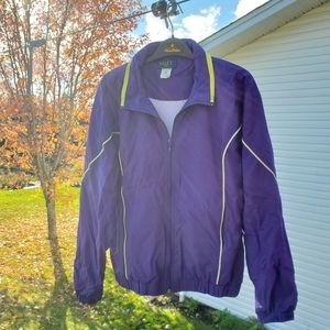 Vintage 90s 80s Style Windbreaker Athletic Sport Jacket
